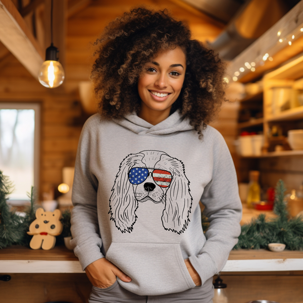 USA Dog Hoodie sweatshirts