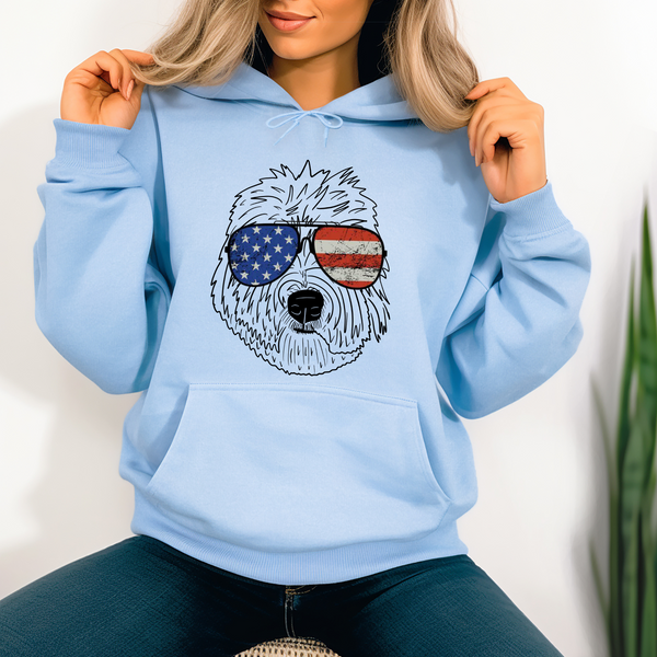 USA Dog Hoodie sweatshirts