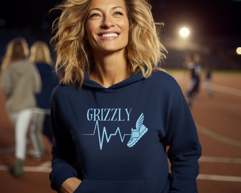 Personalized Pulse Track and Field Hoodie