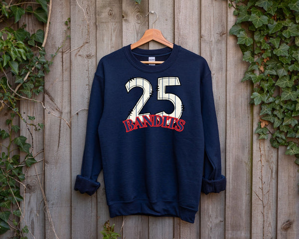 Bandits Baseball Jersey Number Sweatshirt