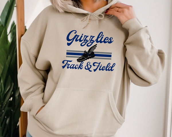 Track and Field Retro Hoodie