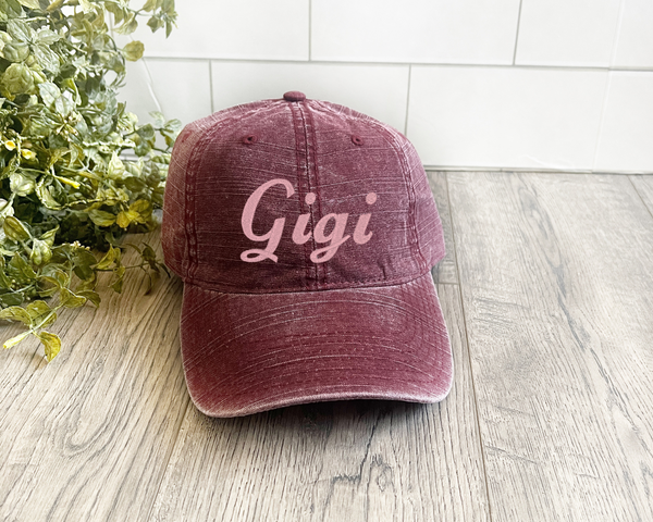 Mom Personalized Embroidered Hat