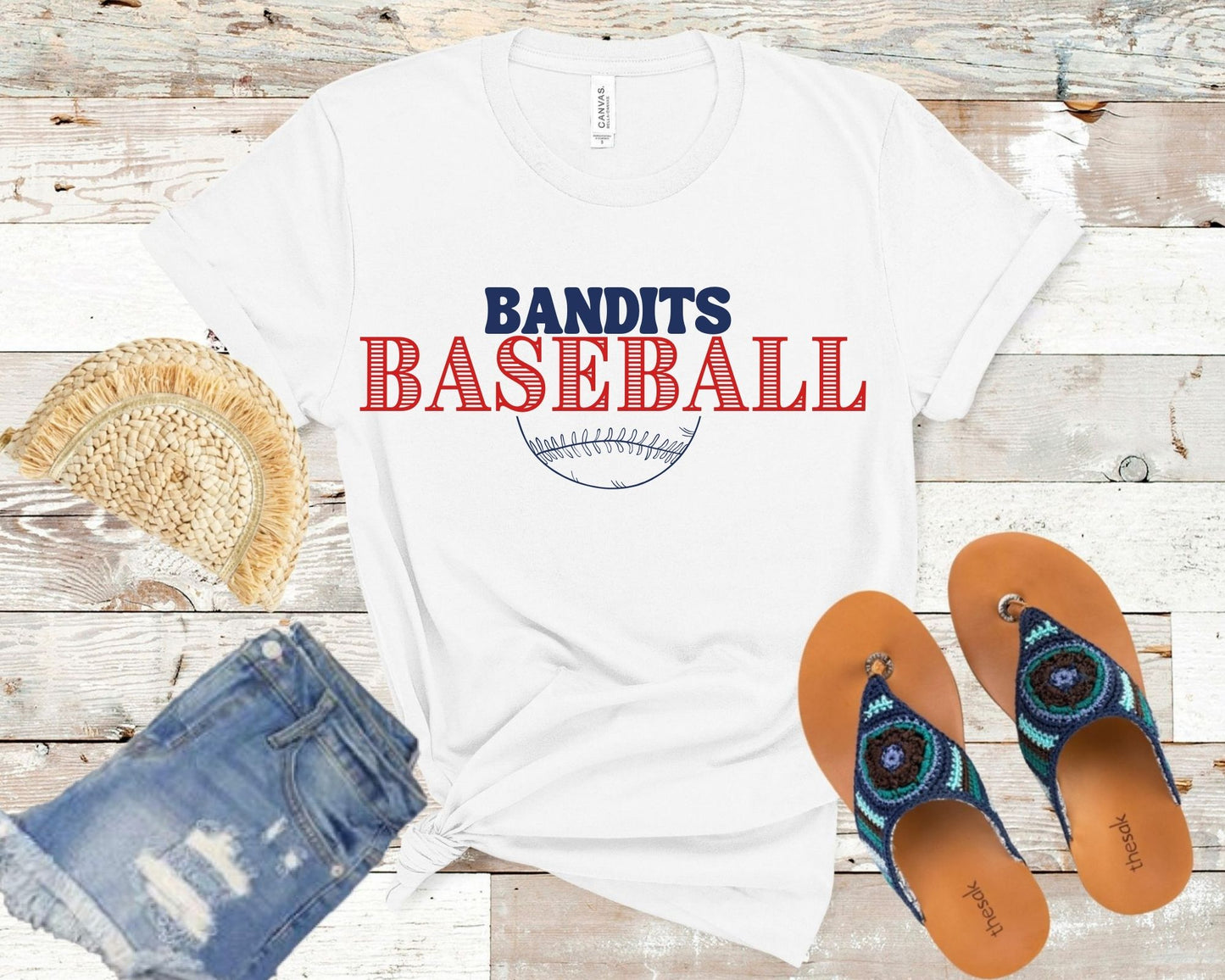 Bandits Baseball Vintage Tee