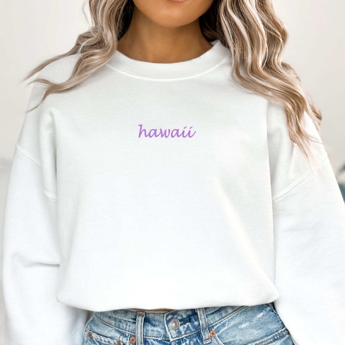 Personalized Embroidered Little State Sweatshirt