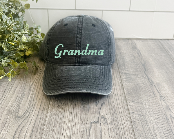 Mom Personalized Embroidered Hat