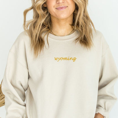 Personalized Embroidered Little State Sweatshirt