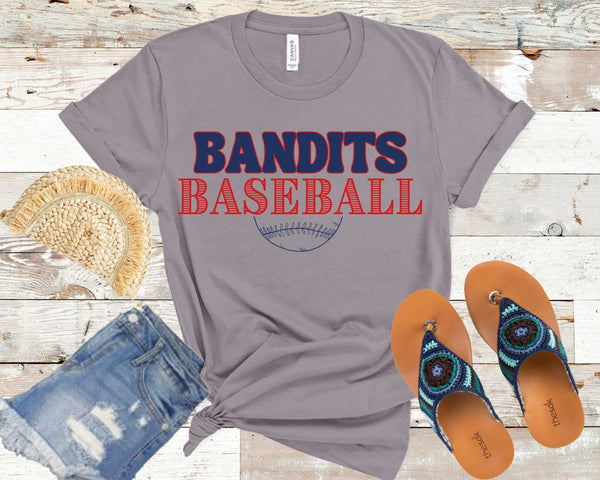 Bandits Baseball Bold Vintage Tee