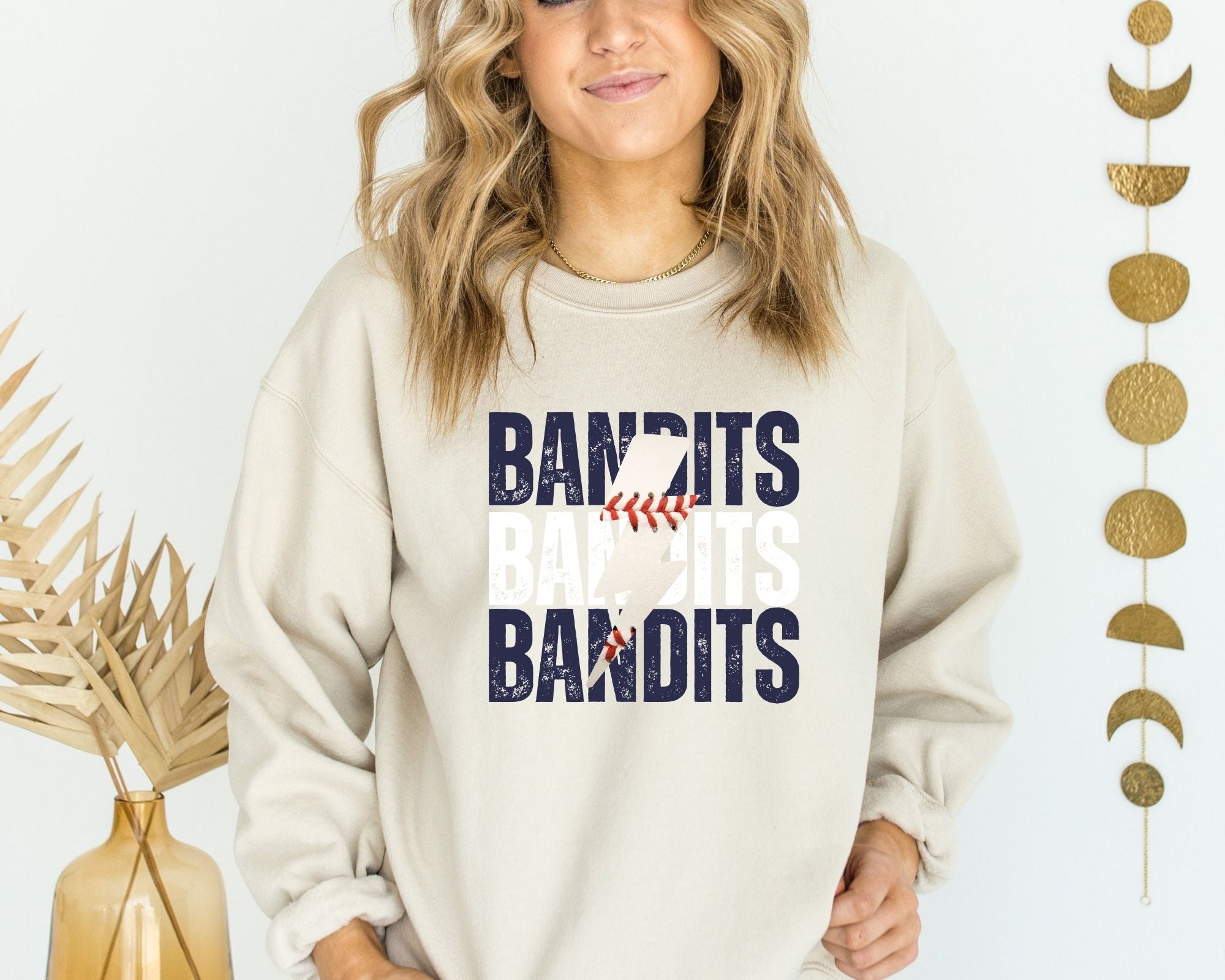 Bandits Baseball Lightning Sweatshirt