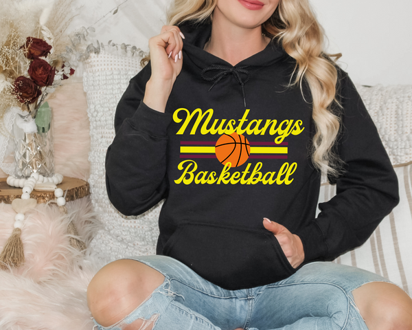 Retro Basketball Hoodie