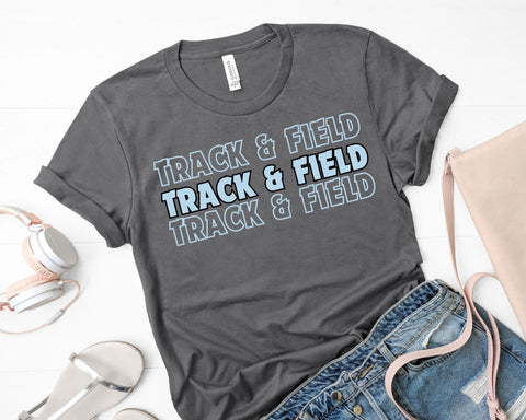 Triple Track and Field Tee