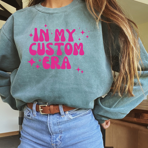 In My Era Comfort Color Sweatshirt