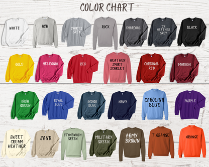 Name and Number Baseball Sweatshirt