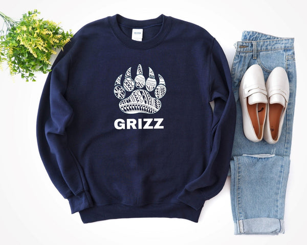 Grizz Paw Crewneck Sweatshirt