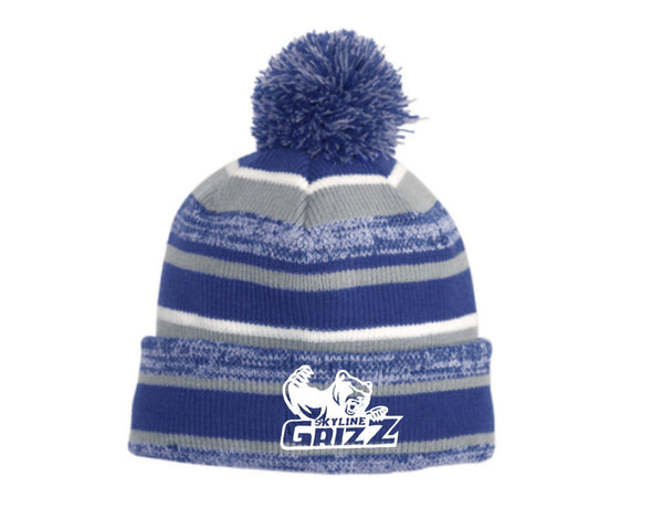 Embroidered Grizz Beanie