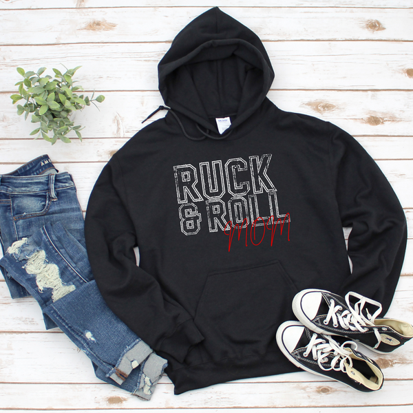 Ruck & Roll Mom Rugby Hoodies