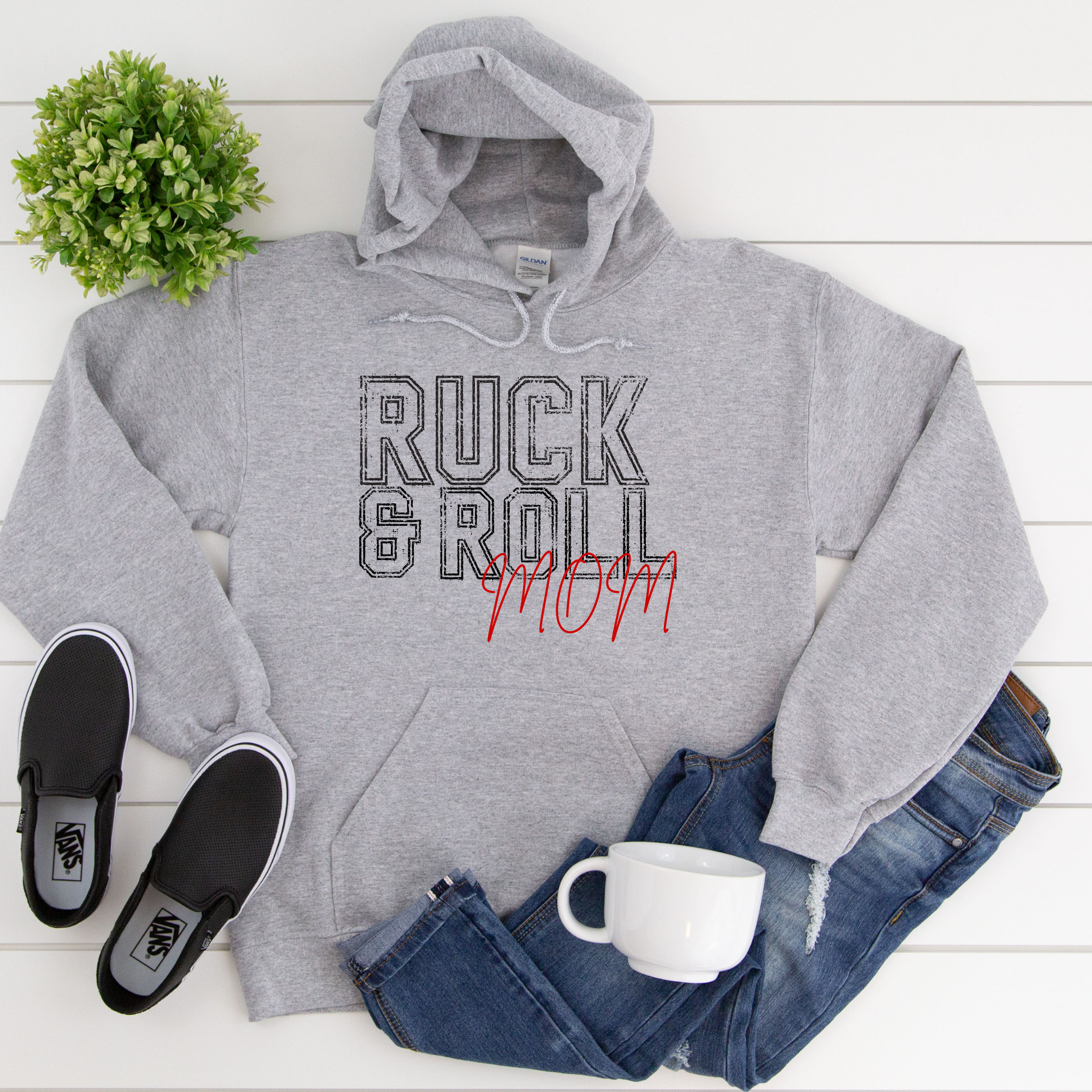 Ruck & Roll Mom Rugby Hoodies