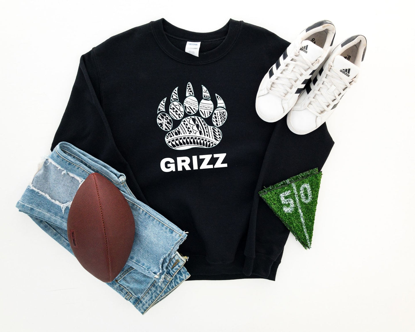 Grizz Paw Crewneck Sweatshirt