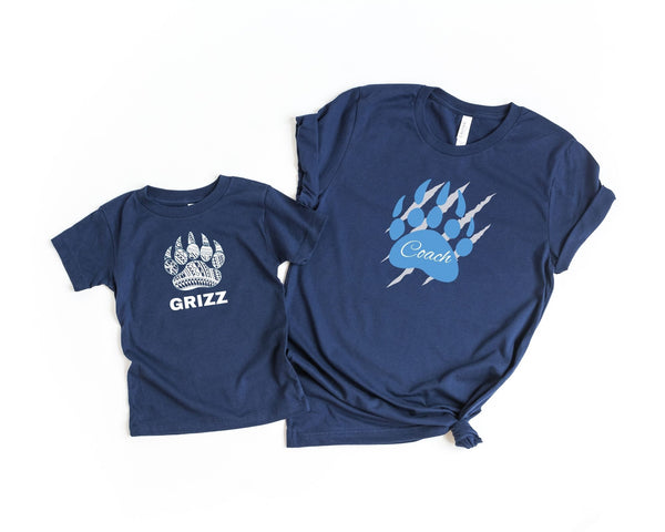 Grizz Coach Adult Tee